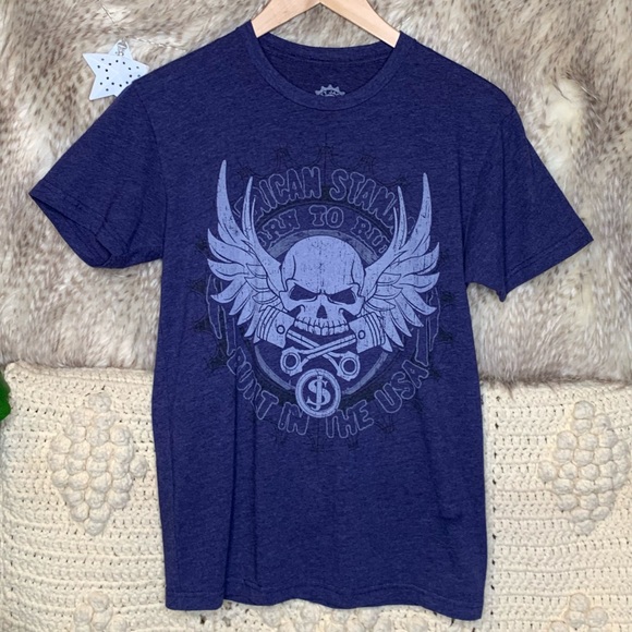 Scott Jacobs Born to Ride Short Sleeve T-Shirt - Picture 1 of 4